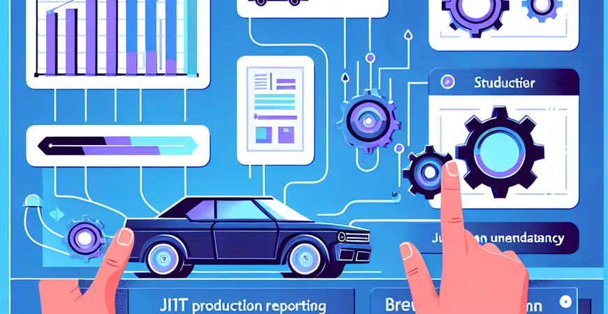  汽车零部件的ERP方案：JIT生产报工功能实践